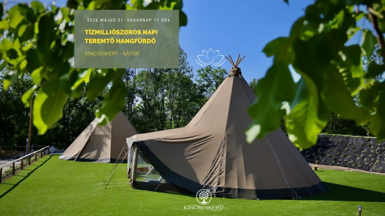 Hangfürdő - Kincseskert